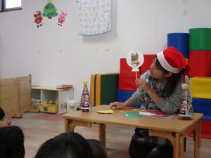0 1歳 プチクリスマス会 スクルドエンジェル保育園 なんよう園 保育士愛情ブログ